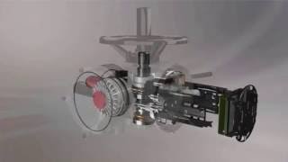 Rotork IQ3 Electric Actuator Inner Workings [upl. by Cocke768]