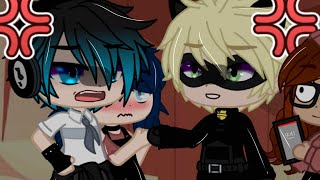 Lukanette vs Marichat  gacha mlb [upl. by Nahsrad]