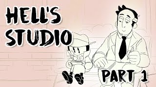 Hells Studio  Part 1 Bendy and the Ink Machine Comic Dub [upl. by Warrin]