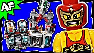 Lego Movie LORD BUSINESS EVIL LAIR 70809 Animated Building Review [upl. by Horodko647]