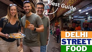 Trying Indias BEST STREET FOOD with a Local 🇮🇳 [upl. by Ume]