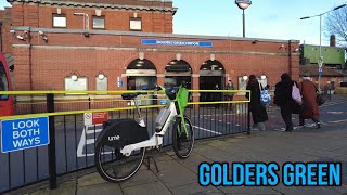 GOLDERS GREEN  London Underground Station [upl. by Nysa]