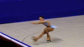 Campeona de España Patinaje Artistico Alevín 2016 Ariadna Garrasino [upl. by Droc]