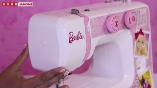 Usha My Fab Barbie Sewing Machine Essential Parts [upl. by Taddeo]