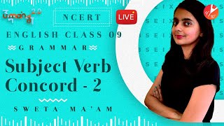 SubjectVerb Concord  SubjectVerb Agreement L2  CBSE Class 9 and 10 English Grammar Umang Vedantu [upl. by Euqinorev]