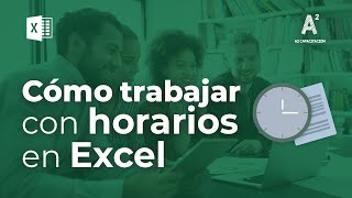 Como trabajar con Horarios en Excel ⌚ [upl. by Elliven757]