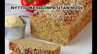 Nyttig Kesolimpa utan vetemjöl  bröd baka [upl. by Lowe83]