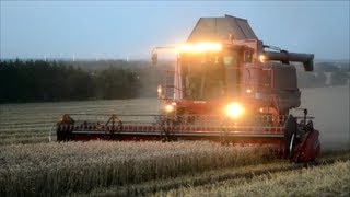 CASE IH 2388 AxialFlow wheat harvest 2013 [upl. by Anerbes]