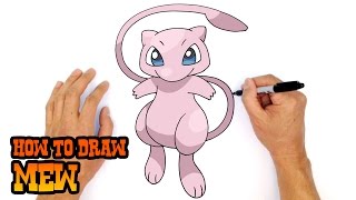 How to Draw Pokemon  Mew [upl. by Truk340]