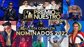 GANADORES Premio Lo Nuestro 2023 RESUMEN COMPLETO [upl. by Vincenz]