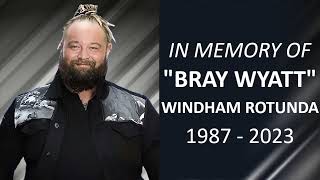 RIP Bray Wyatt  Windham Rotunda  Ten Bell Salute [upl. by Allenad128]