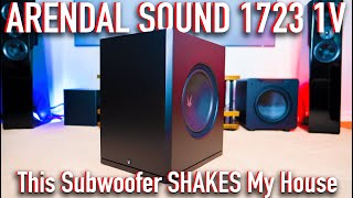 Arendal Sound 1723 1V Subwoofer Unboxing amp Overview  Beauty amp a BEAST [upl. by Elyrehc]