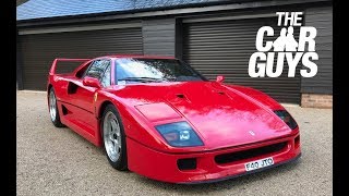 Ferrari F40  whats it like driving and owning the GREATEST EVER FERRARI [upl. by Darsie16]