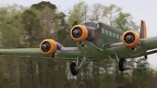 Junkers JU52 Takeoff [upl. by Arriec]