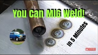 Learn How to MIG Weld Automotive Sheet Metal in 5 Minutes [upl. by Liartnod465]