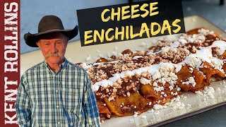 Authentic Cheese Enchiladas  Enchiladas Rojas [upl. by Henryk792]