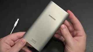 Samsung TypeC 10000mAh Fast Charge Battery Pack [upl. by Ettelimay]