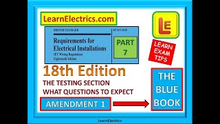 TESTING 18th Edition Exam Tips [upl. by Gorski]