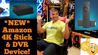 NEW Amazon Fire 4K Stick amp DVR Device [upl. by Htepsle]