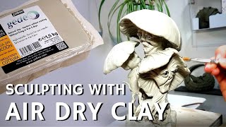 Sculpting with Air Dry Clay Tips and Materials [upl. by Joy]