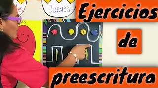 12 EJERCICIOS DE PREESCRITURA [upl. by Anatola282]