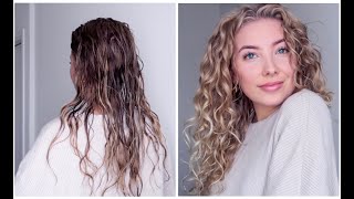 CURLY  WAVY HAIR ROUTINE MAY 2019  Brigitte Maria [upl. by Torbart723]