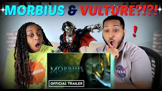 quotMorbiusquot Official Teaser Trailer REACTION [upl. by Codding]