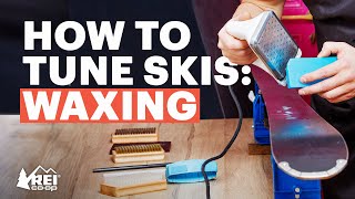 How to Wax Your Skis  Everything You Need to Know  REI [upl. by Lovich]