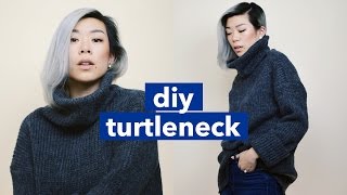 DIY Turtleneck  WITHWENDY [upl. by Conley]