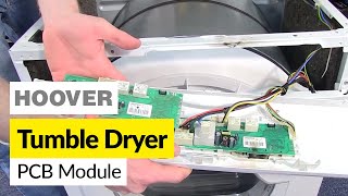 How to Replace A Tumble Dryer Control Board Hoover [upl. by Irehs]