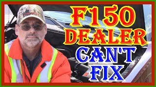 F150 STALLING AT STOPS  DEALER CANT FIND FIX  PART ONE [upl. by Iohk789]