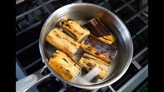 Boiled Plantain TastyTuesdays  CaribbeanPotcom [upl. by Schmeltzer]