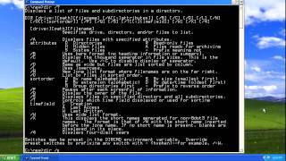 DOS Commands basic [upl. by Mcleod]