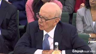 Rupert Murdoch struggles to answer questions [upl. by Heady]