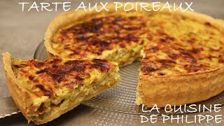 Tarte aux poireaux [upl. by Ennairek]