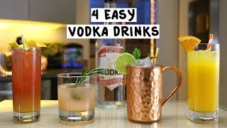 Four Easy Vodka Drinks [upl. by Damalus]