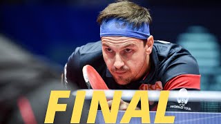 Timo Boll vs Dimitrij Ovtcharov  FINAL  2021 European Championships [upl. by Susy]