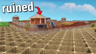 I Placed 1000000 Wood Around Outpost [upl. by Rotce]