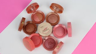 Bourjois Blushers  Review and Swatches  Angela van Rose [upl. by Ohare36]