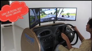 Maruti Driving School With Driving Simulator amp Personalised Training 2018 [upl. by Jane]