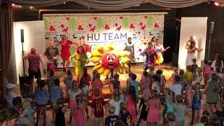 Mini Disco  Norcenni Girasole Club  HU team  9 augustus 2018 [upl. by Hauger]