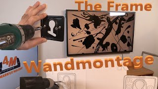 Wandmontage 👷 Samsung quotThe Framequot  4M [upl. by Wye]