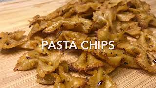 Pasta Chips  Viral TikTok Recipe  Kurkure Recipe  Desi Kitchen USA  2021 [upl. by Krysta]