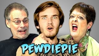 ELDERS REACT TO PEWDIEPIE [upl. by Ondrea]