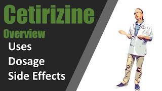 Cetirizine 10 mg Overview  Includes Use Dose Side Effects and Alcohol [upl. by Ettevahs343]