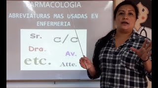 Abreviaturas más utilizadas en Enfermería y Farmacología  Miss Alejandra [upl. by Ille]