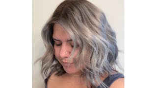 How To Graysilver hair at Home With Sally’s Products [upl. by Ahsinut574]