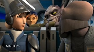 Sabine takes Minister Tua Informations Star Wars Rebels Season 1 Episode 3 HD [upl. by Ruddy]