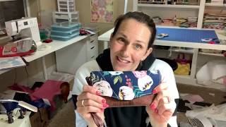 Necessary Clutch Wallet Tutorial By Emmaline Bags [upl. by Cormier]