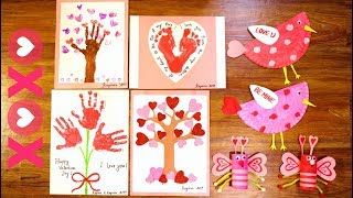 Valentines DIY Art amp Crafts For ToddlersPreschooler  Kids Valentines Crafts  Mytwolittlesunshines [upl. by Ashmead]